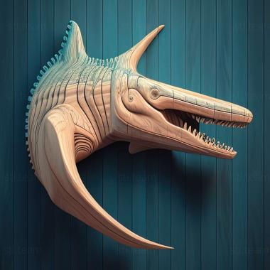 3D model Liopleurodon (STL)
